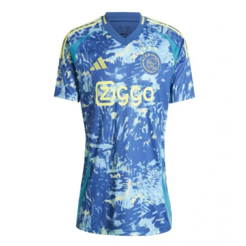 Fotbalové Dres Ajax Dámské Venkovní 2024-25 Krátký Rukáv